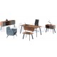 Retro Four Piece Office Set