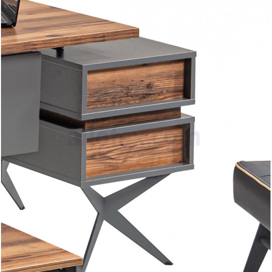Arthur Antrasit Three Piece Office Set