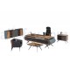 Keops Four Piece Office Set