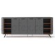 Erman Three Piece Office Set
