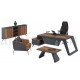 Hilla Three Piece Office Set