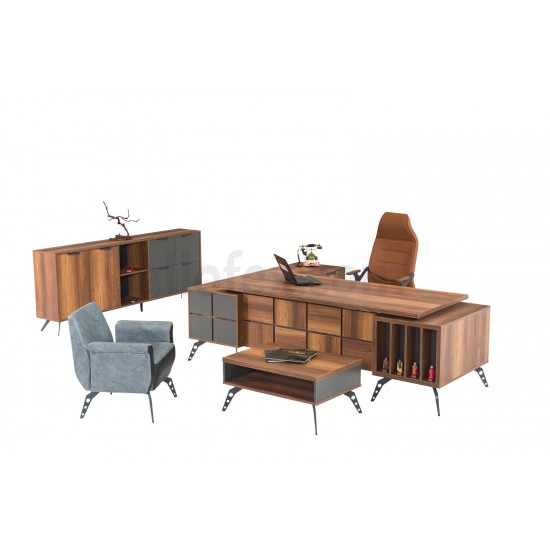 Milano Three Piece Office Set