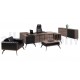Milano Ney Three Piece Office Seta