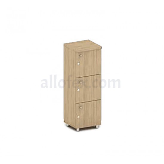 Kilitlı Dolap 120*75 cm 3 Raflı