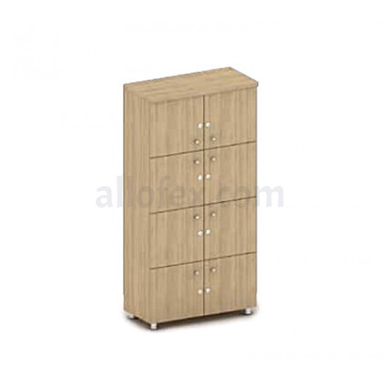 Kilitlı Dolap 155*75 cm 8 Raflı