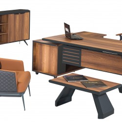 Ahlas Three Piece Office Set