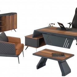 Hilla Three Piece Office Set